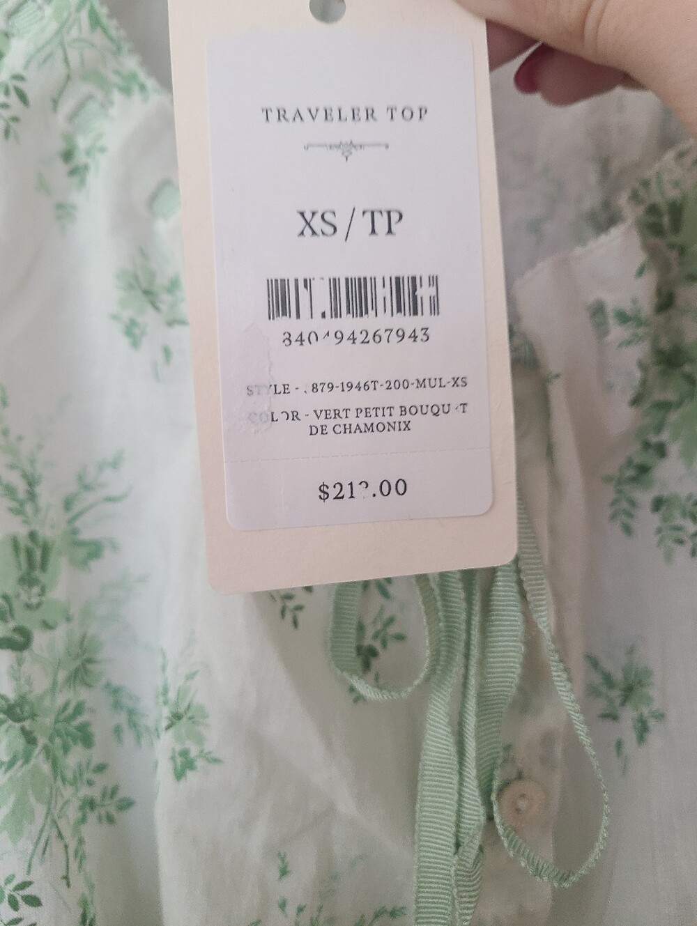 NWT Doen Traveler Top - Picture 4 of 4